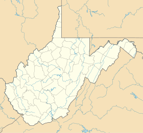 voir sur la carte de Virginie-Occidentale