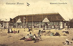 "Ostseebad Dahme", vykort från 1909.