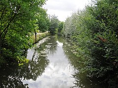 L’Orge en limite de communes avec Savigny-sur-Orge.