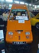 Bond Bug on the Reliant Stand at the 2011 NEC Classic Car Show in