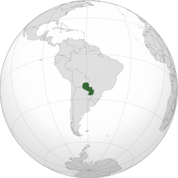 Paraguay - Localizazion