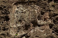 Anubanini rock relief at Sarpol-e Zahab, also called Sarpol-e Zahab II.[19]