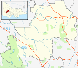 Stawell is located in Shire of Northern Grampians