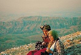 Top of the Nemrut Dağı