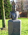 Bust by wife Sylvia near Rijksmuseum