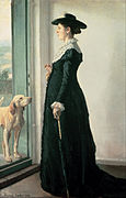 Portrait of My Wife, the Painter Anna Ancher