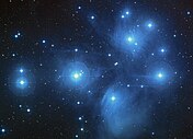 Pleiades, aglomerajo di steli