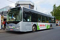 BYD ebus in Bonn, Außenansicht (2013)