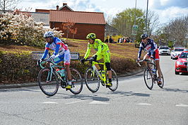 Balloni (midden) tijdens de Ronde van Italië in 2012