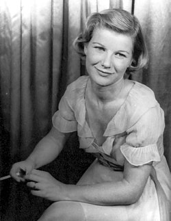 Barbara Bel Geddes (1955). Foto: Carl Van Vechten