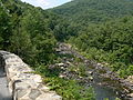 View to southwest from overlook