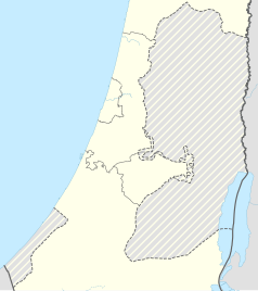 Mapa konturowa Dystryktu Centralnego, u góry znajduje się punkt z opisem „Eljachin”