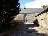 Façade du manoir de Restermarch, fin du XVIe siècle.