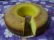 Torta de millo de Guitiriz.