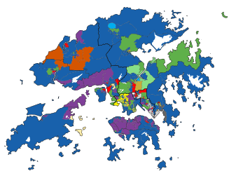 地方選區結果票站得票最高政黨