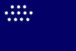 Vlag van die Demokratiuli Agordsinebis Kawsjiri (“Vereniging vir Demokratiese Herlewing”)