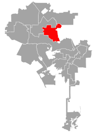 Map of the district