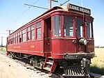 Preserved Pacific Electric car number 1001 in Redlands in 2008