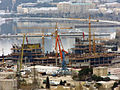 March 2015: Construction of The Crescent Hotel