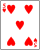 5 of heart