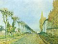 Chemin de la Machine à Louveciennes (1873) Alfred Sisley