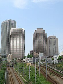 Yebisu Garden Place from south.JPG