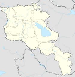 Garni Գառնի is located in Armenie