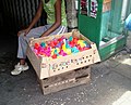 Baby chicks for sale at the Mercado 20 de Novembre in Oaxaca, Mexico