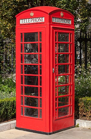 Red telephone box