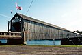 The 1,282-foot (391 m) Hartland Bridge in New Brunswick is the longest covered bridge in the world.