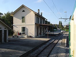 The Pampigny-Sévery train station