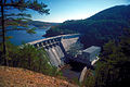 Allatoona Dam en naastgelegen meer