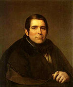 Retrato de Piotr Pletniov, 1836.