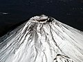 富士山の火口（2010年11月）