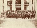 Image 19Members of the Alabama state legislature on the steps of the Capitol in Montgomery during Reconstruction (1872) (from History of Alabama)