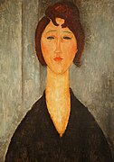 Retrato de uma jovem, 1918, New Orleans Museum of Art