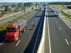 BR-101 in the state of Santa Catarina