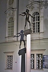 Пам’ятник 11-річному Моцарту у Брно