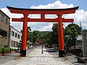 Daiwa torii. Note the nemaki.