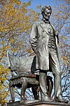 Close up of Abraham Lincoln Monument