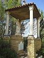 The monument of the Sacred Heart of Jesus in the Mount Pitiforo