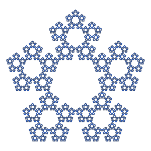5th iteration, without center pentagons
