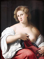 Woman with a breast uncovered, 1525