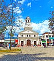 Church in central park of Itagüí