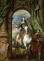 Anton van Dyck: Portræt af Karl I til hest