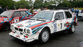 Der ehemalige Lancia Delta S4 der Gruppe B von Miki Biasion