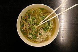 Phở vietnamien.