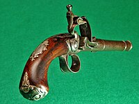 Queen Anne pistol by Clemmes of London