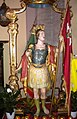 La statua di sant'Alessandro presente nella chiesa di Cervignano d'Adda