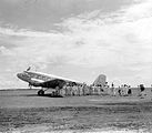 DC-2 van de KNILM in Nederlands-Indië; 1935.